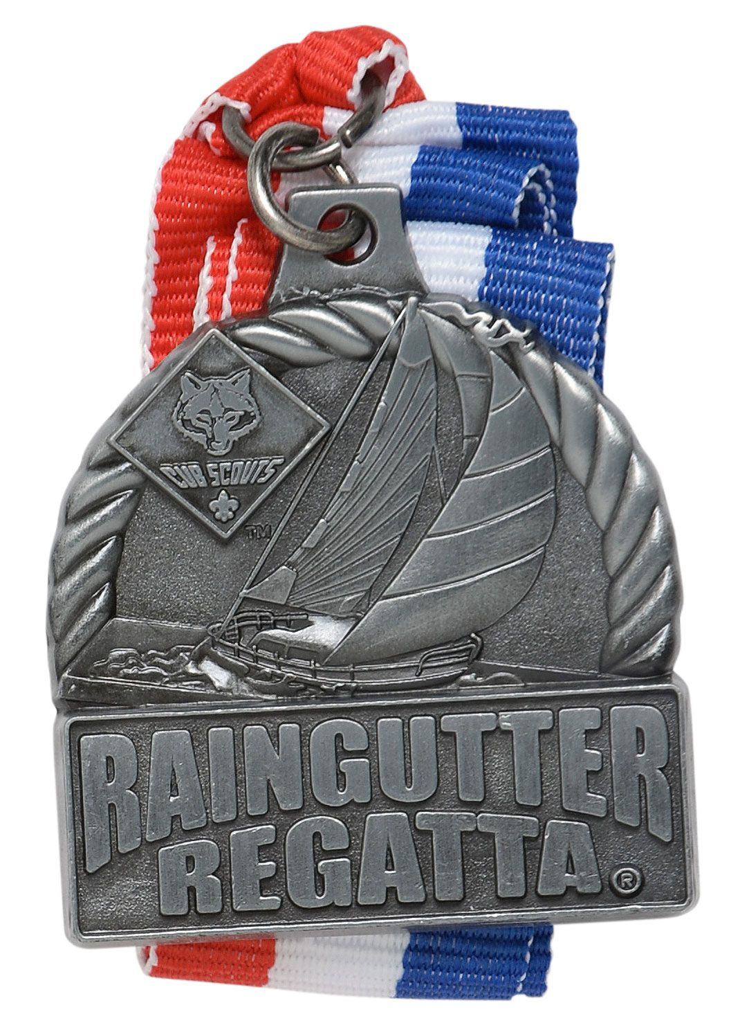 Raingutter Regatta Neck Medal, Silver