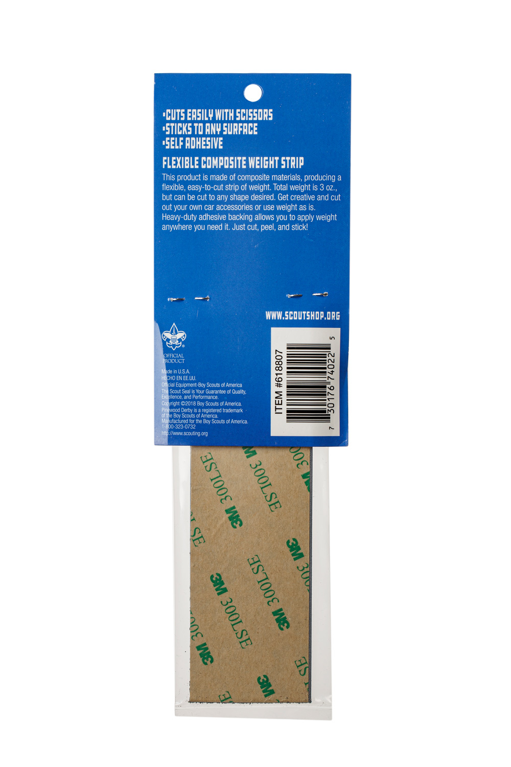 Pinewood Derby Flexible Composite Strip Weight 5 Pinewood Derby Flexible Composite Strip Weight