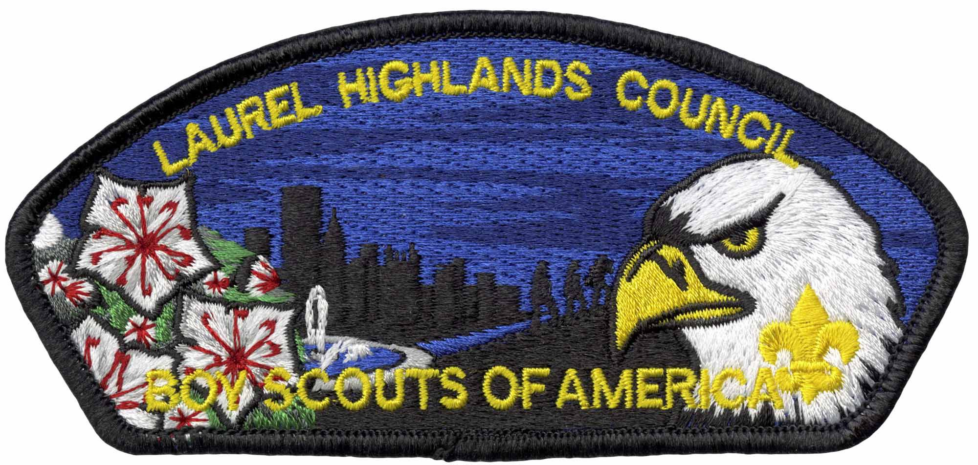 Laurel Highlands BSA Council Shoulder Patch 1 Laurel Highlands BSA Council Shoulder Patch