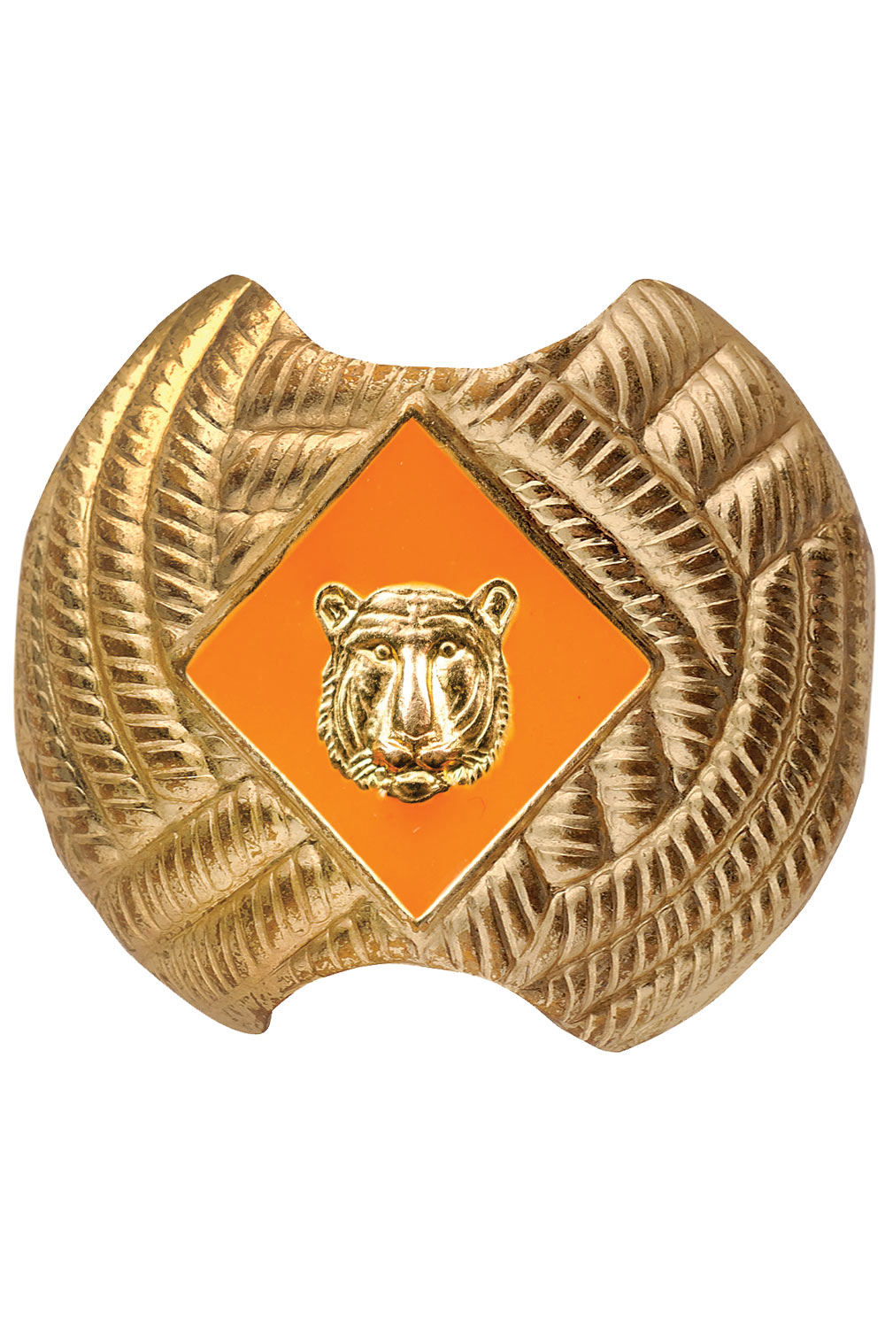 Tiger Rank Neckerchief Slide