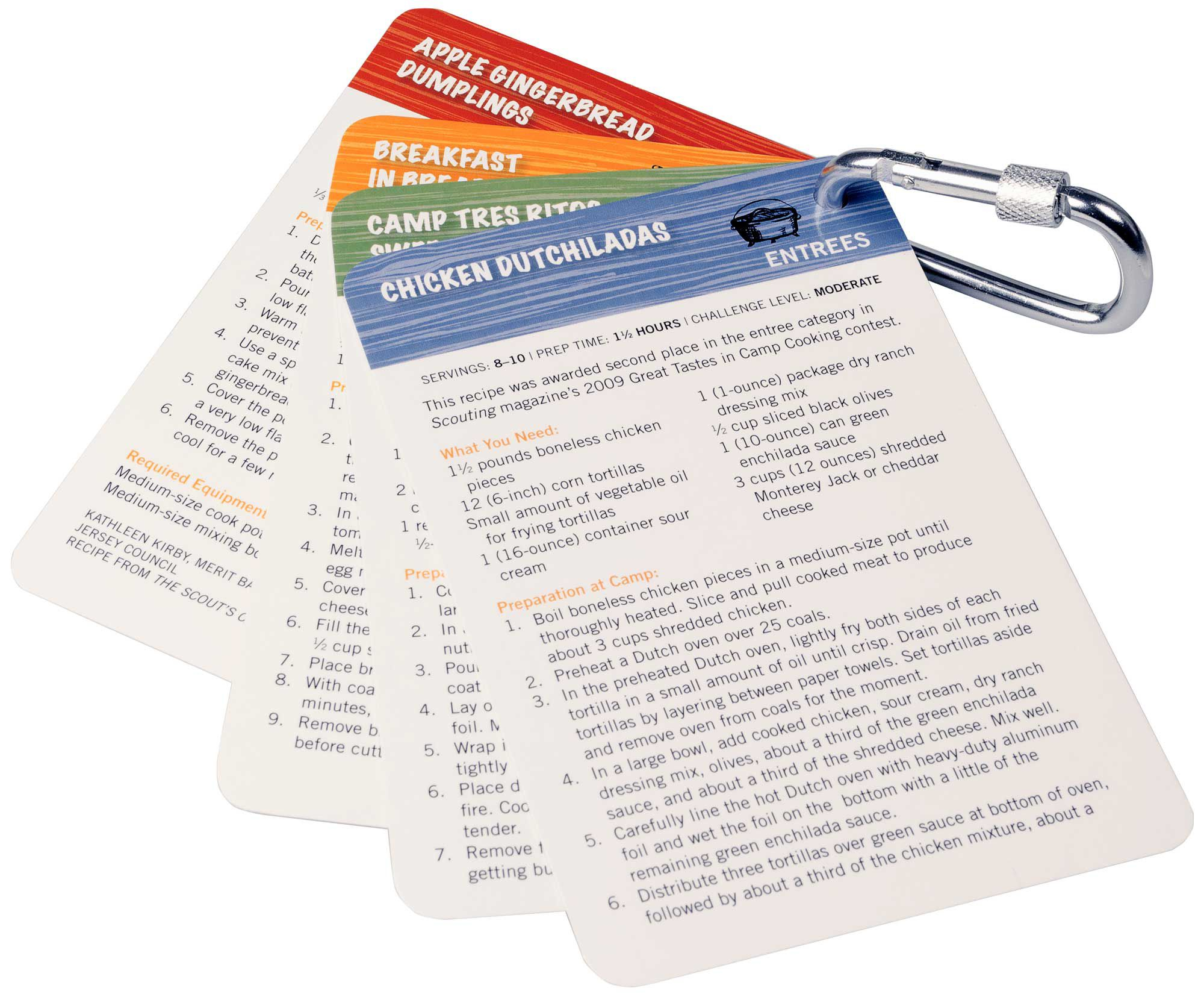 The Scout's Deck of Outdoor Recipe Cards