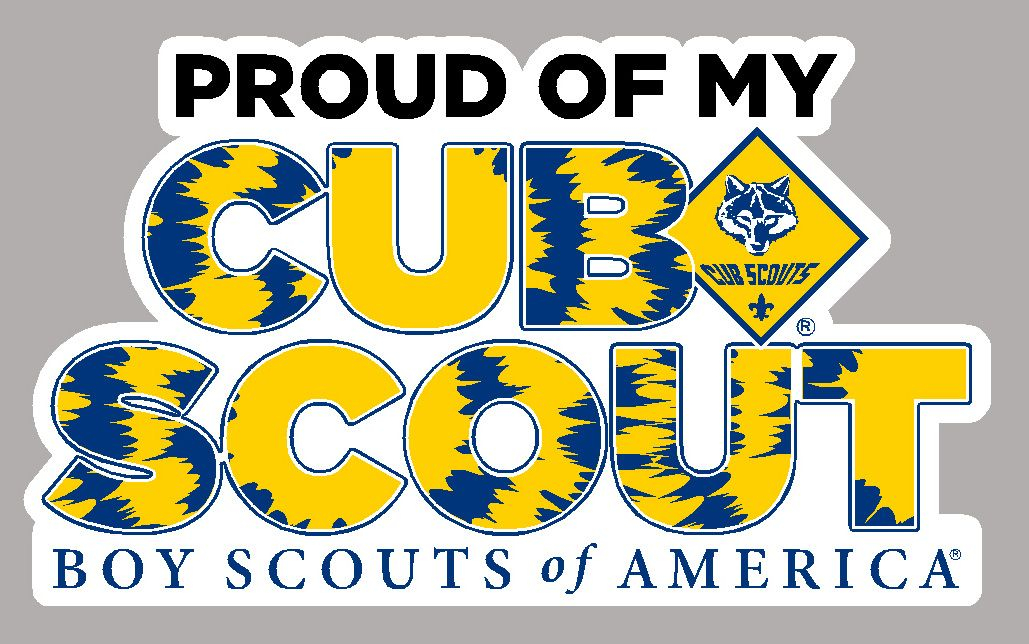 Cub Scout "Proud of My Cub Scout" Car Magnet