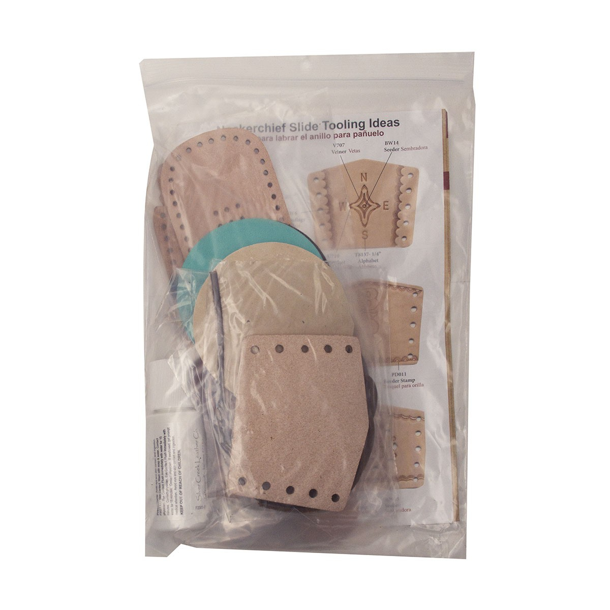 Leatherwork All in One Merit Badge Knife Sheath Craft Kit