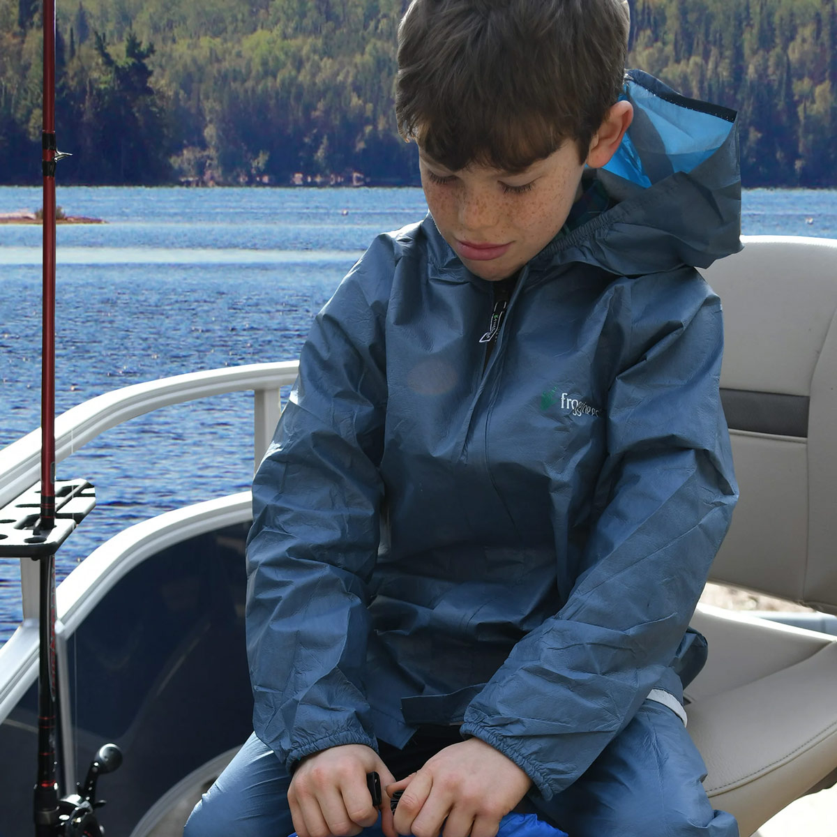Frogg Toggs Driducks Rain Suit, Youth - Waterproof, Breathable 2-piece Rain Gear